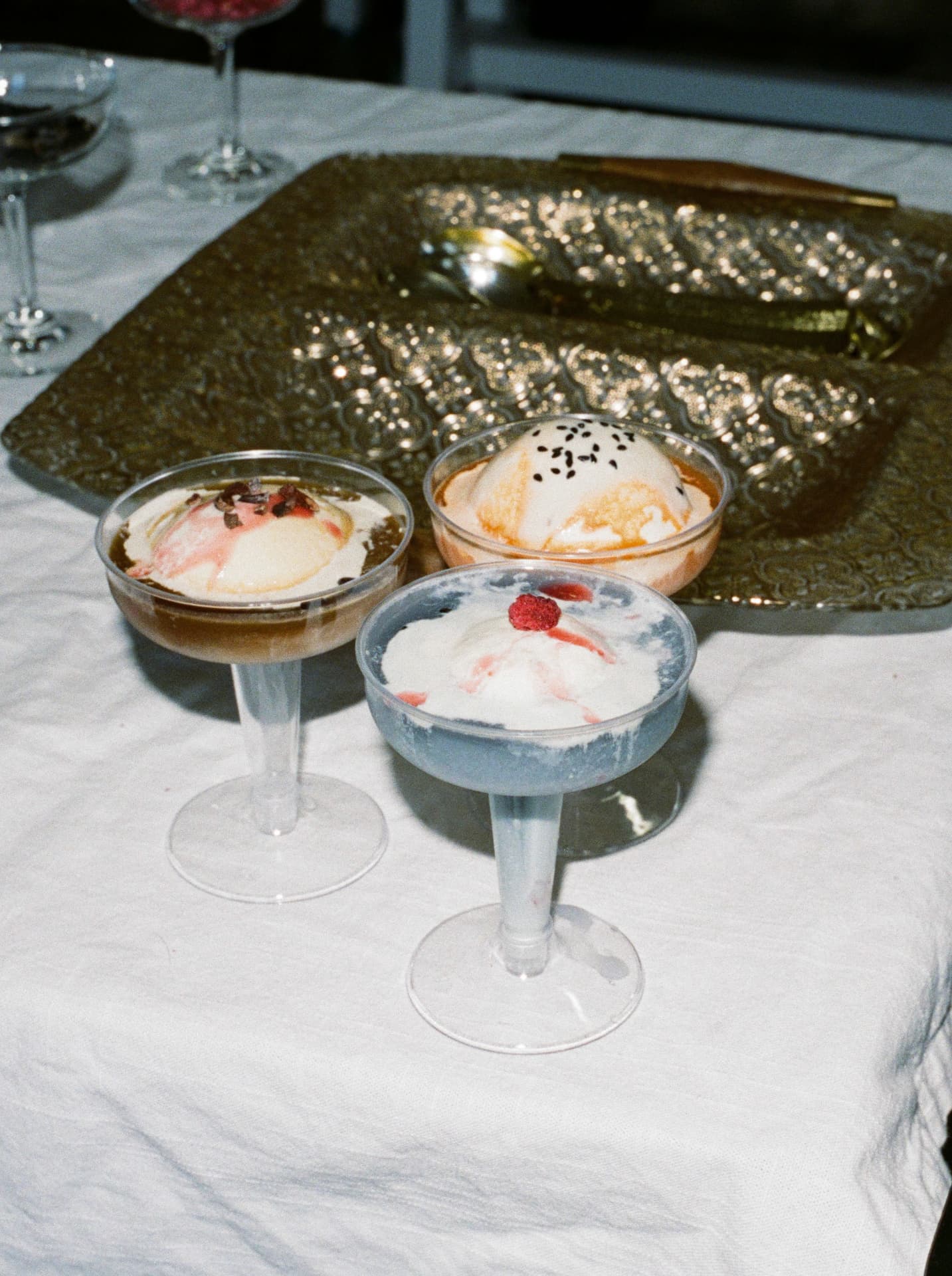 Three signature Fogato coupes at BLANKSPACE Santa Monica